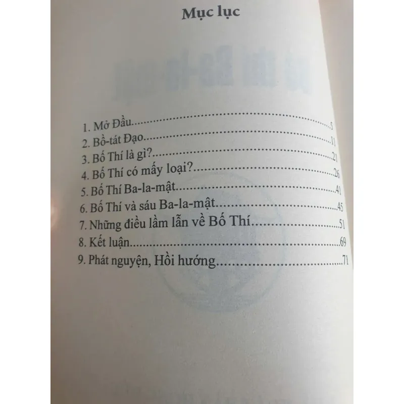 Bố Thí Ba La Mật 696787