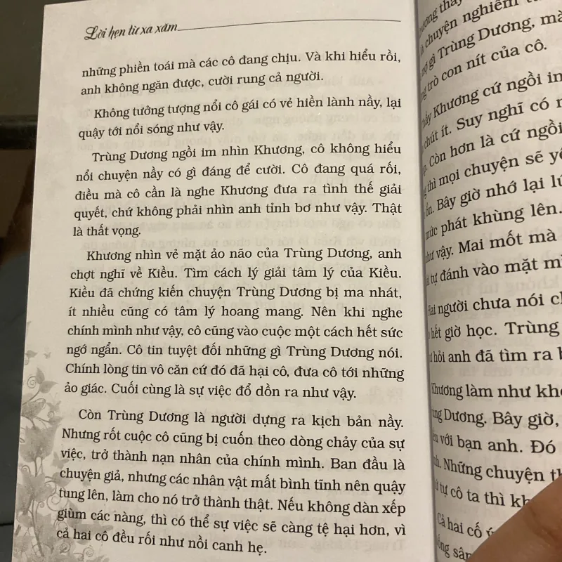 [TÌNH CẢM TÂM LÝ] Lời hẹn từ xa xăm - Hoàng Thu Dung 755646