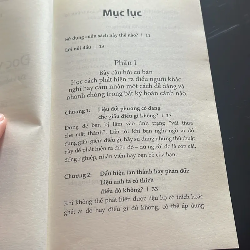 [tâm lý học] Đọc vị bất kỳ ai để không bị lừa dối và lợi dụng 1030037