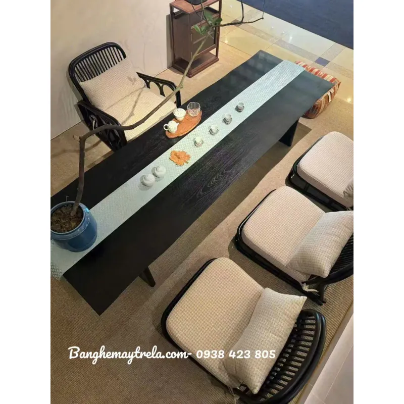 Ghế mây ngồi trà đạo kiểu Nhật 738557