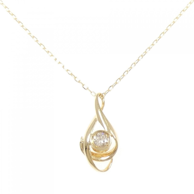 K18YG Dây chuyền kim cương 0.13CT - Hàng hiệu Chính hãng 859695