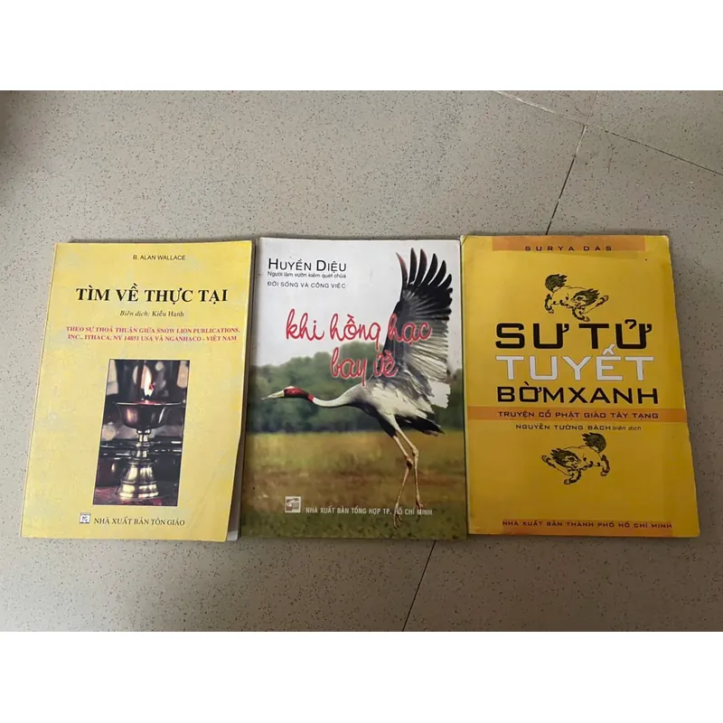 Bộ 3 cuốn sách Phật giáo Tây Tạng 715173