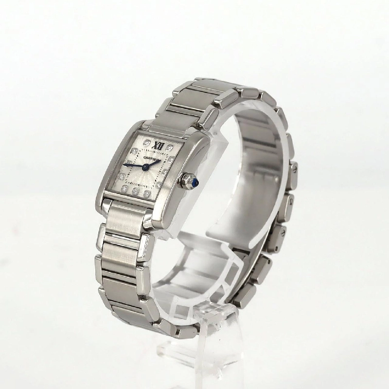 Cartier Tank Française SM･11P WE110006 SS Quartz - Hàng hiệu Authentic 875662