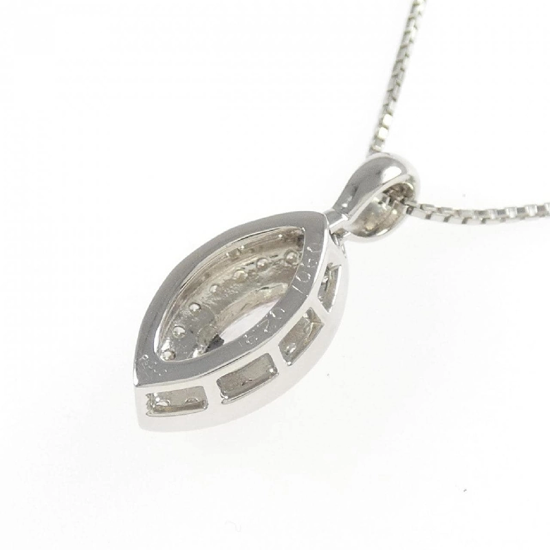 Dây chuyền kim cương PT900/PT850 0.801CT FaP SI2 cắt hình đặc biệt - Hàng hiệu Authentic 874767