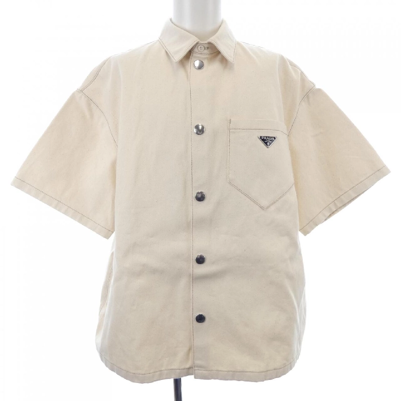 Áo sơ mi ngắn tay PRADA GEC067 S212 12C0 - Hàng hiệu Authentic 894054