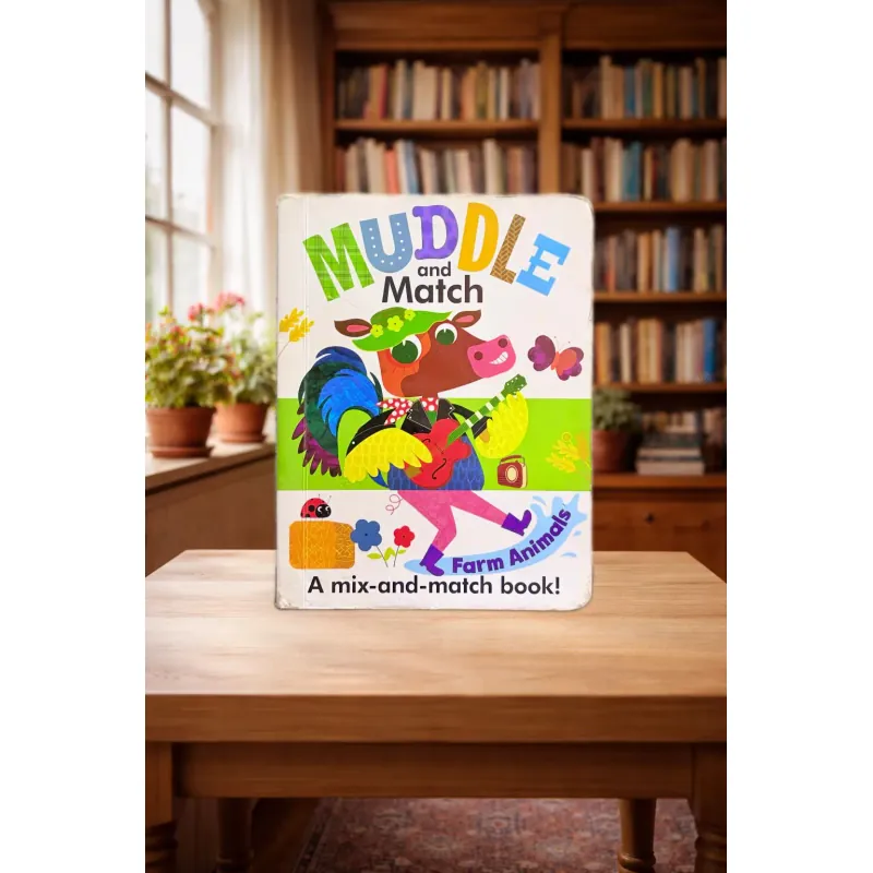Board book Mix Math - Muddle and Match: Farm Animals 927864
