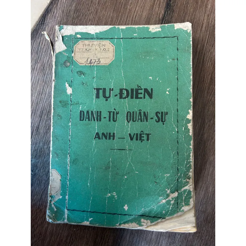 Từ điển Danh từ Quân sự Anh – Việt 709645