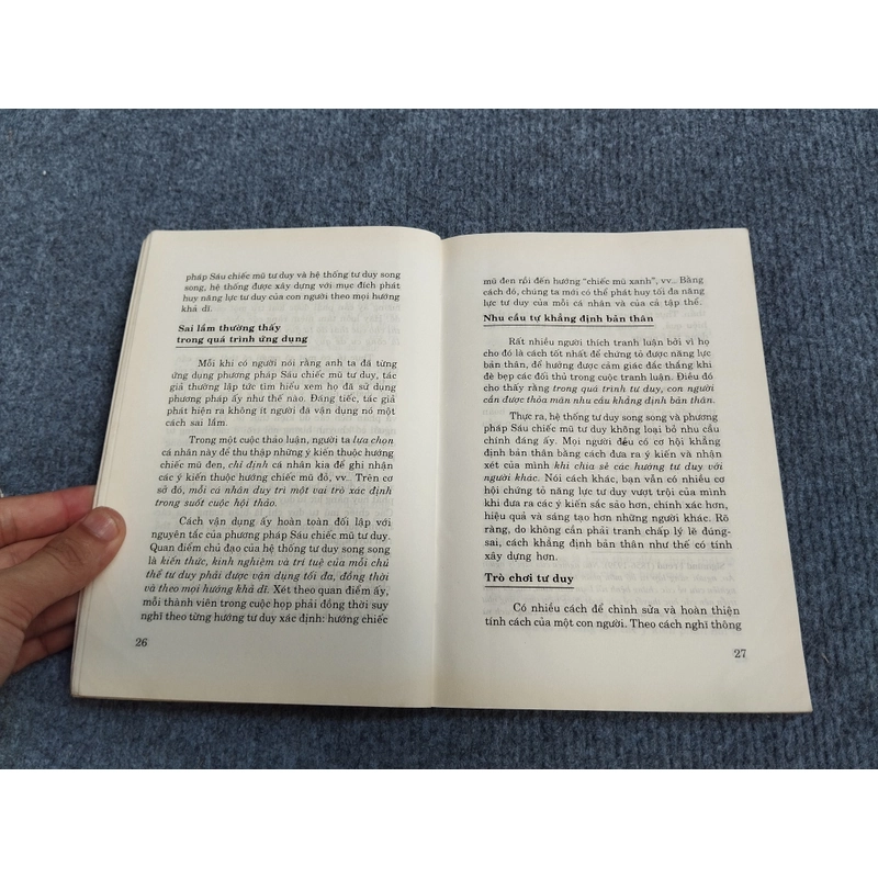 6 CHIẾC MŨ TƯ DUY 472333