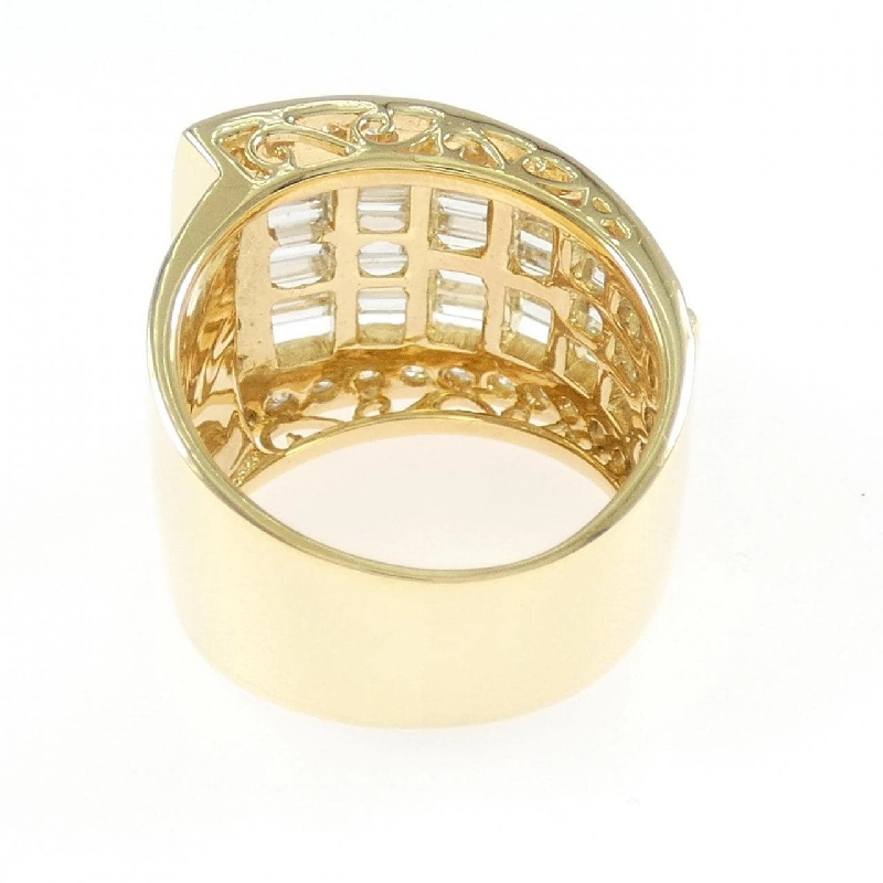 Nhẫn kim cương K18YG 3.99CT - Hàng hiệu Chính hãng 851403