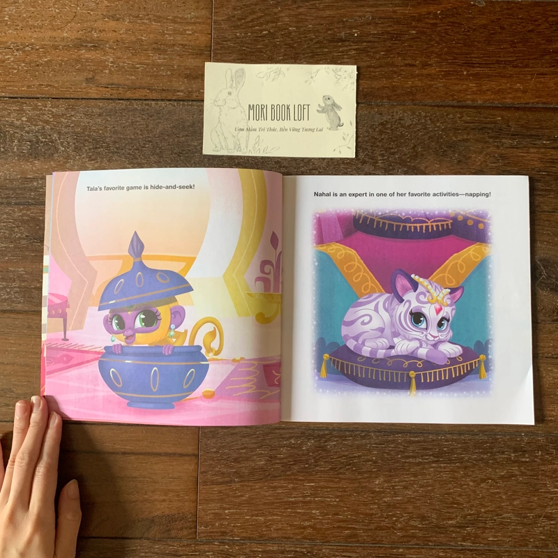 Sách ngoại văn Magical Pet Friends! (Shimmer and Shine), Used, còn sticker cuối sách 498054