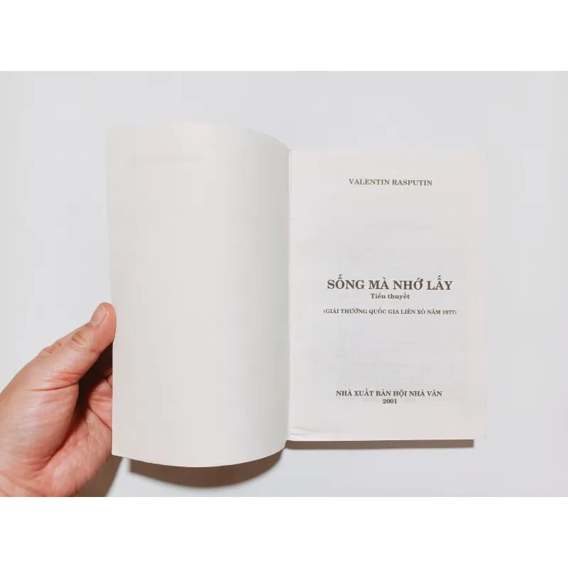 Sống Mà Nhớ Lấy - Valentin Rasputin 783022