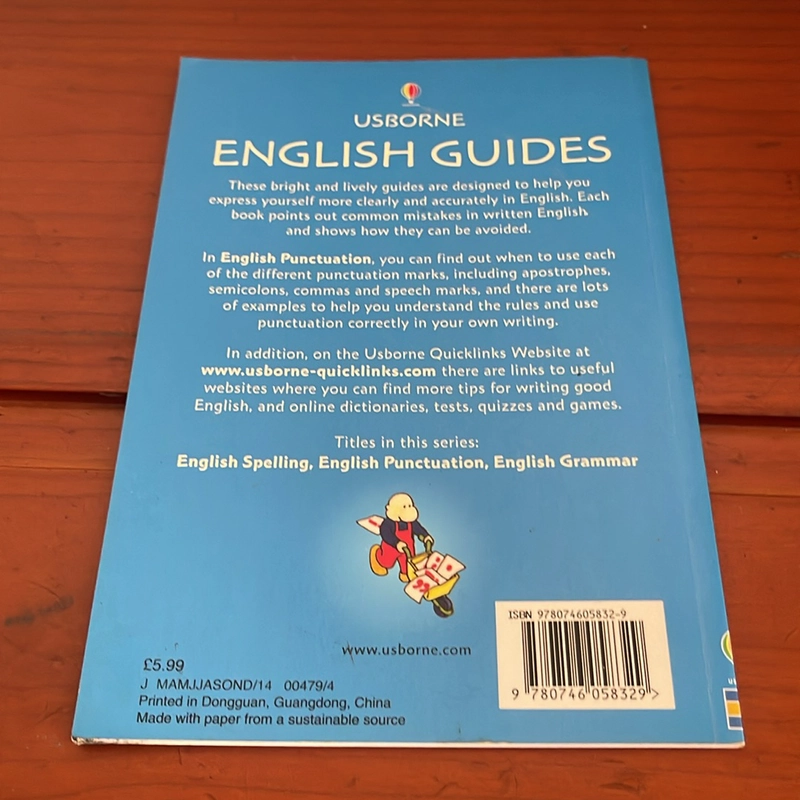 PICTURE BOOK English punctuation 536743