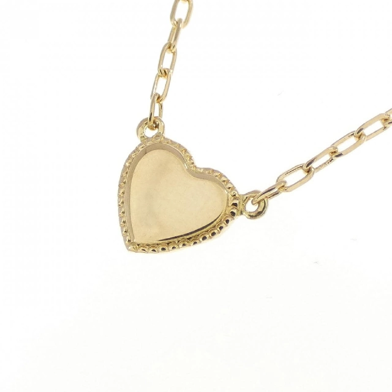 K18YG Dây chuyền hình trái tim - Hàng hiệu chính hãng 864577