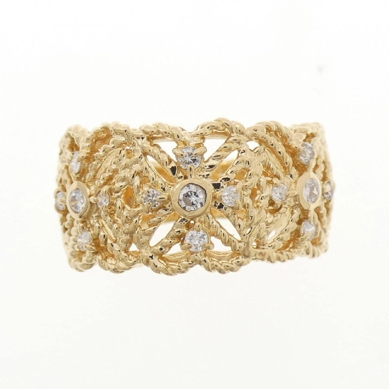 Nhẫn kim cương K18YG 0.23CT - Hàng hiệu Chính hãng 852566