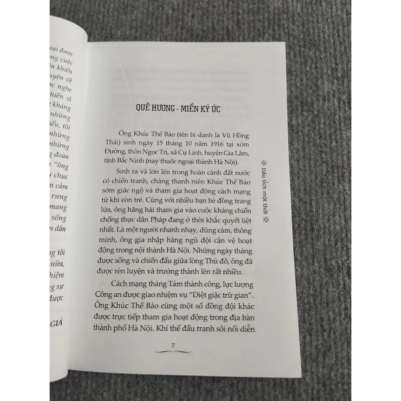 DẤU TÍCH MỘT THỜI - THU TRANG 568121