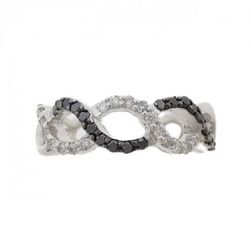 Nhẫn kim cương K18WG/K18BG 0.35CT 670558