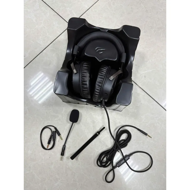 80k  tai nghe Gaming Havit H2010D để kho bị bong da, chức năng như mới (đã test) 785622