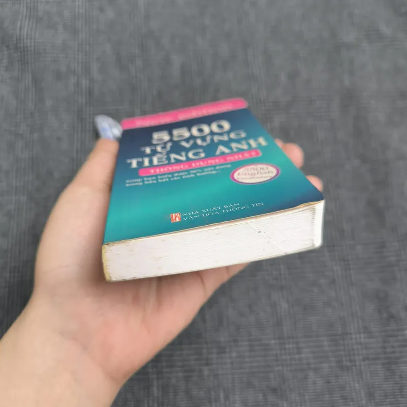 5500 Từ Vựng Tiếng Anh (Thông Dụng Nhất) [Khổ bỏ túi] - 5500 English Vocabulary 557575