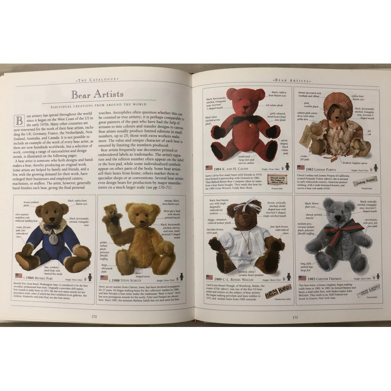 THE TEDDY BEAR ENCYCLOPEDIA Bách khoa toàn thư về Gấu Teddy - DK 1993 455802
