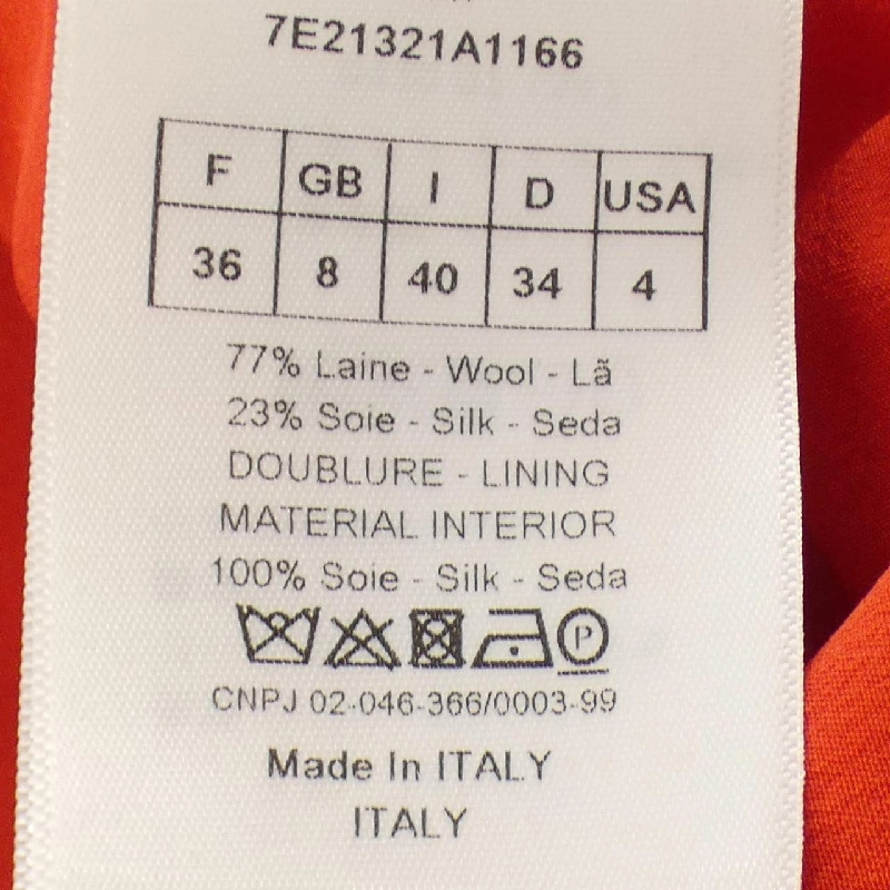 クリスチャンディオール CHRISTIAN DIOR 7E21321A1166 Váy - Hàng hiệu Chính hãng 812329