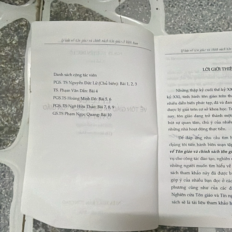 Lý luận về tôn giáo và chính sách tôn giáo ở VN-Học viện Chính Trị Quốc Gia Tp. HCM 299947