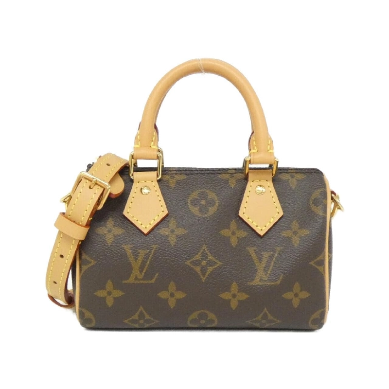 Túi xách Boston Louis Vuitton Monogram Nano Speedy M81085 614347