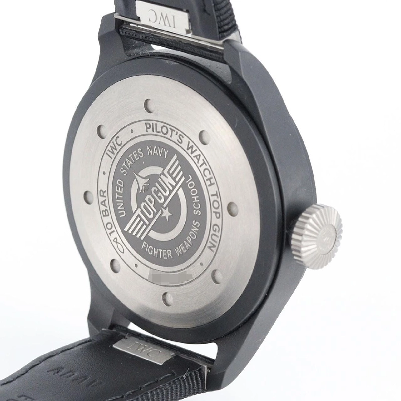 Đồng hồ phi công lớn IWC 43 - Top Gun IW329801 gốm tự động - Hàng hiệu Chính hãng 881181