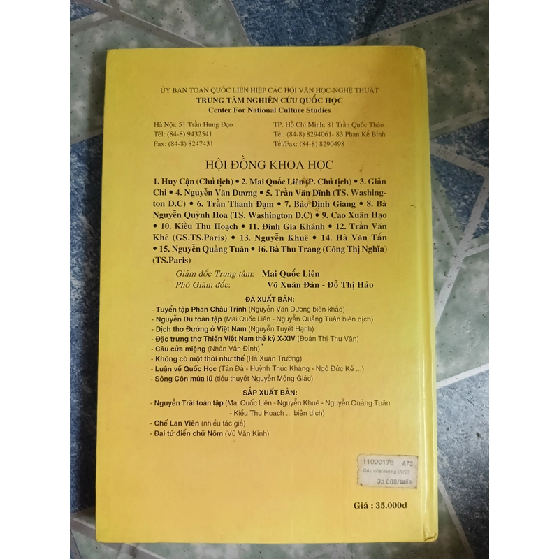 Câu cửa miệng - Nhàn Vân Đình 537548