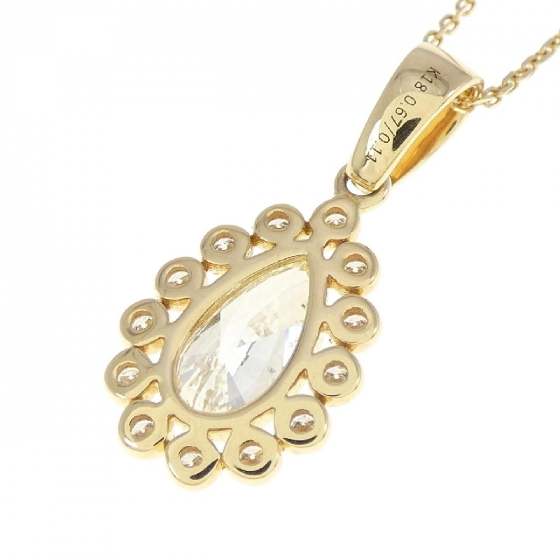 K18YG Dây chuyền kim cương 0.67CT - Hàng hiệu Chính hãng 863505