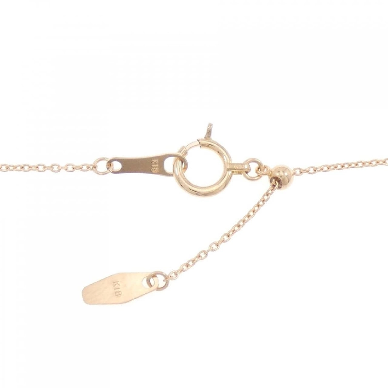 K18PG Dây chuyền kim cương 0.306CT H SI1 Tốt - Hàng hiệu Chính hãng 875346