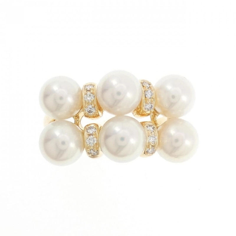 Nhẫn ngọc trai Akoya K18YG - Hàng hiệu Authentic 850913