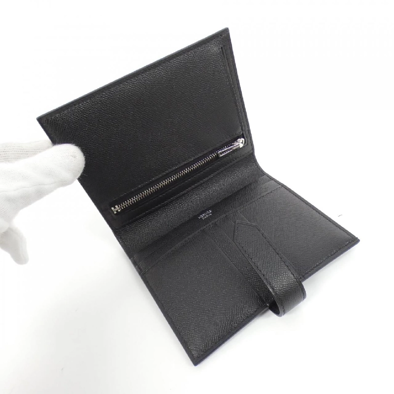 【Sản phẩm chưa sử dụng】Ví Hermes Béane Compact Monochrome 085916CH 621135