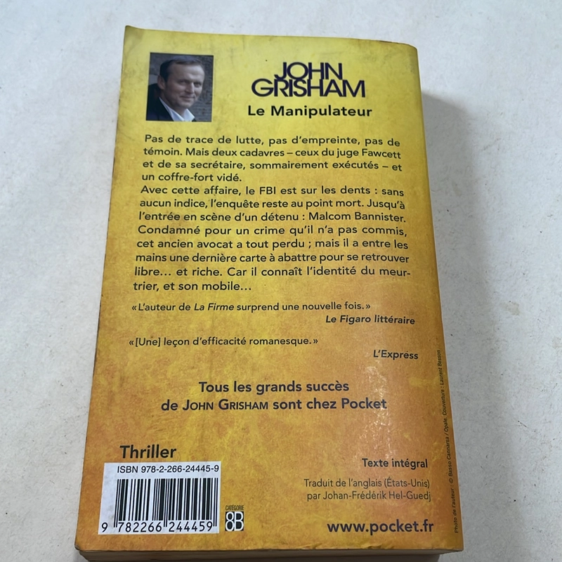 Le manipulateur- John Grisham 525007