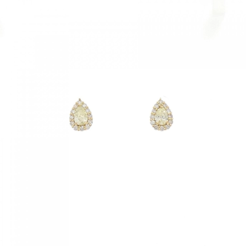 K18YG Bông tai kim cương 0.24CT - Hàng hiệu Chính hãng 869398