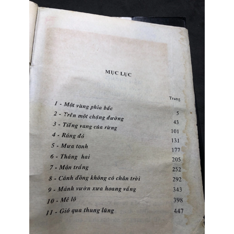 Mận trắng mới 60% ố vàng bẩn rách bong gáy có dấu mộc và viết nhẹ trang đầu 1997 Đỗ Chu HPB0906 SÁCH VĂN HỌC 914777