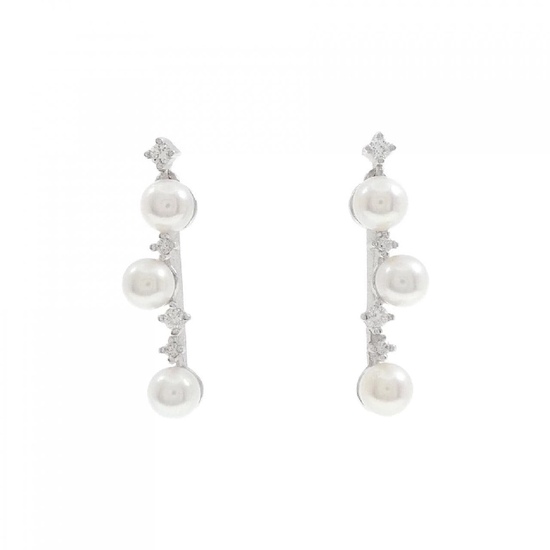 585WG/K14WG Bông tai ngọc trai Akoya - Hàng hiệu Authentic 876117