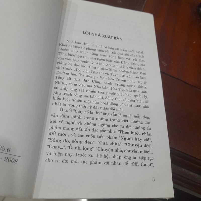 Đối thoại với HỮU THỌ 322993