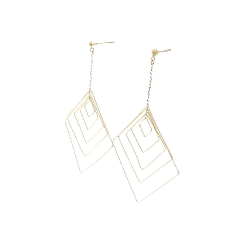 K18YG Bông tai - Hàng hiệu Chính hãng 872543