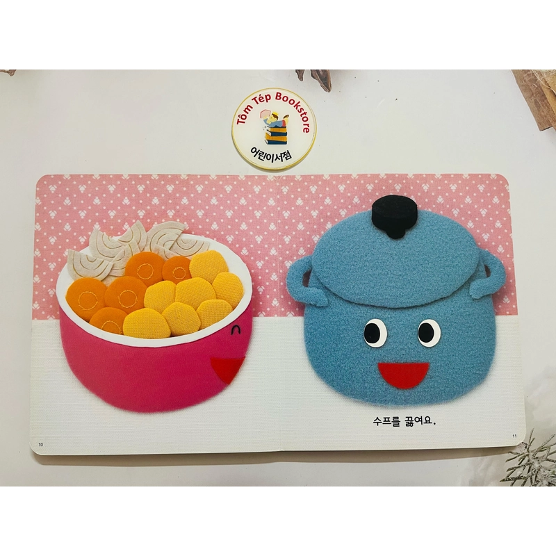 Sách boardbook tiếng Hàn cho bé tư 0t B10 469554