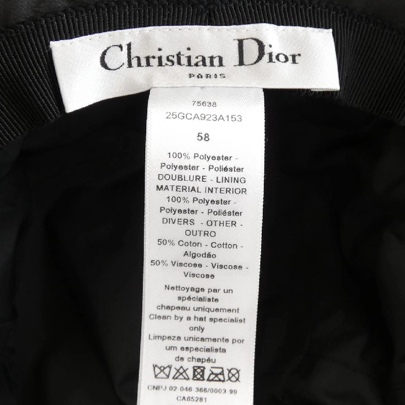 Mũ CHRISTIAN DIOR - Hàng hiệu Authentic 834354