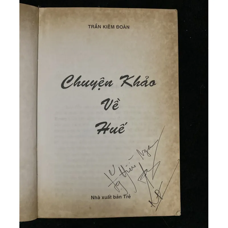 Huế- Chuyên khảo về Huế (Trần Khiêm Đoàn) 1025326
