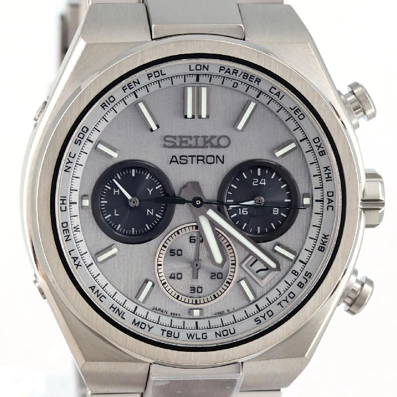 Đồng hồ điện tử Seiko Astron 8B92-0BE0/SBXY095 TI Solar Quartz - Hàng hiệu Chính hãng 880455