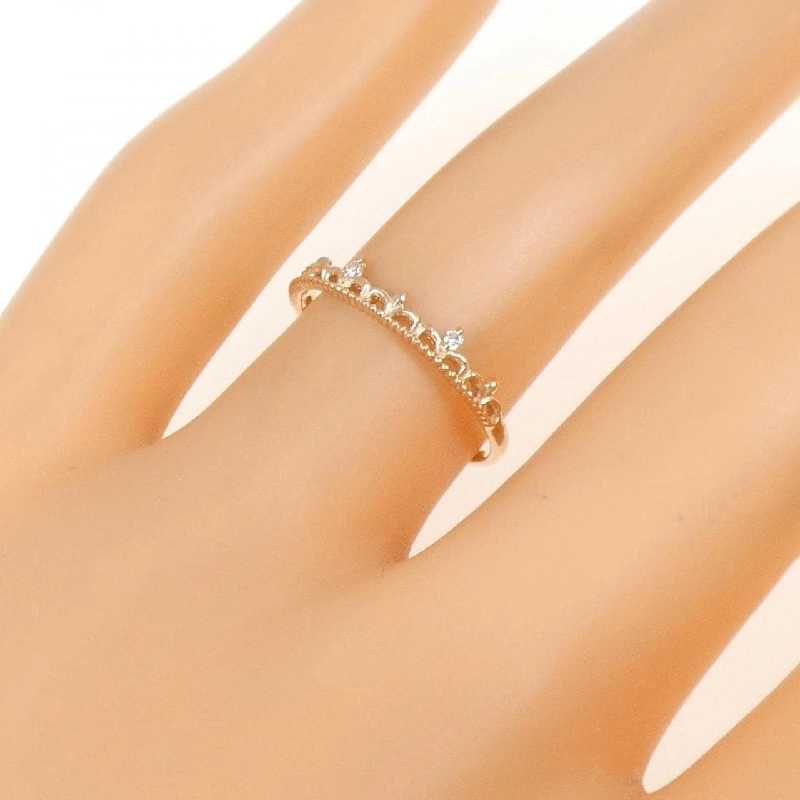 Nhẫn kim cương K10PG 0.02CT 666032