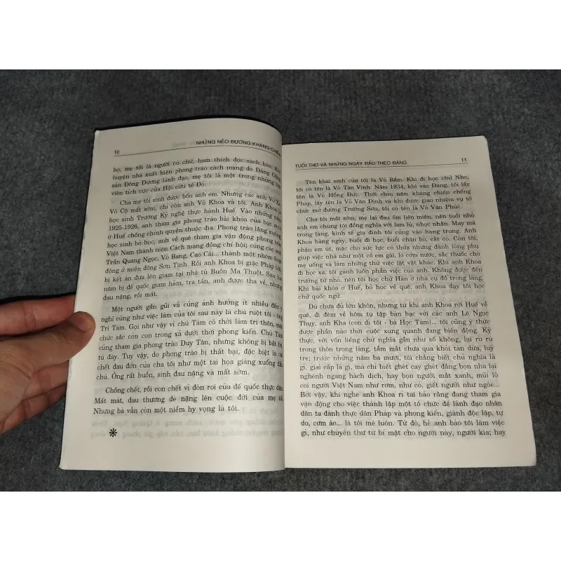 NHỮNG NẺO ĐƯỜNG KHÁNG CHIẾN - THIẾU TƯỚNG VÕ BẨM 570627