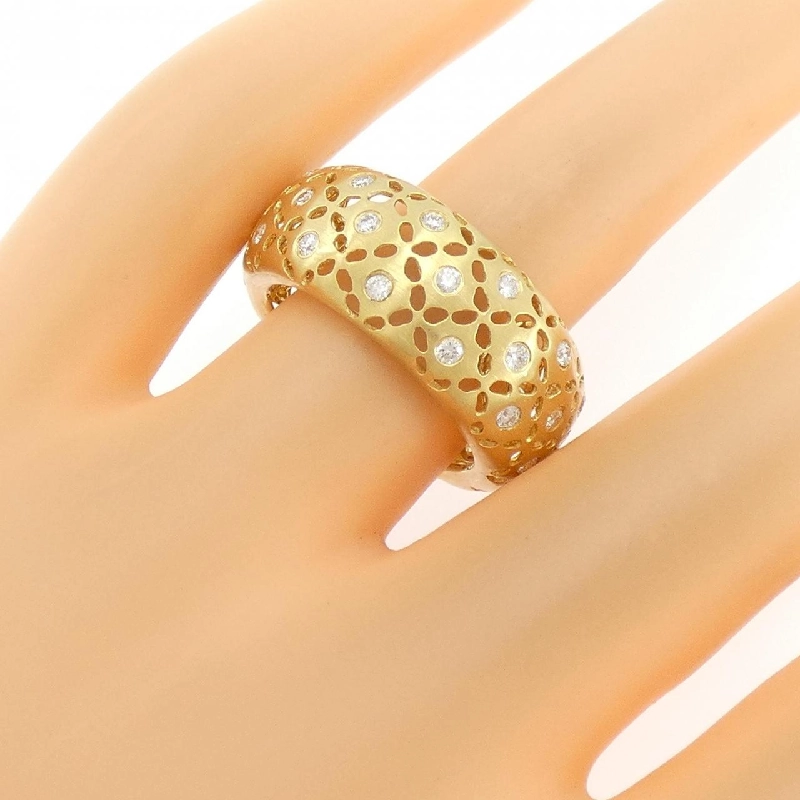 Nhẫn kim cương 750YG 0.31CT - Hàng hiệu Authentic 854769