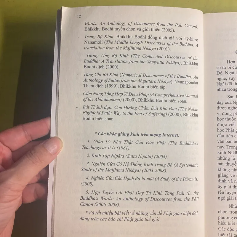 Hợp tuyển Lời Phật dạy từ Kinh tạng Pali - Bhikkhu Bodhi 604350