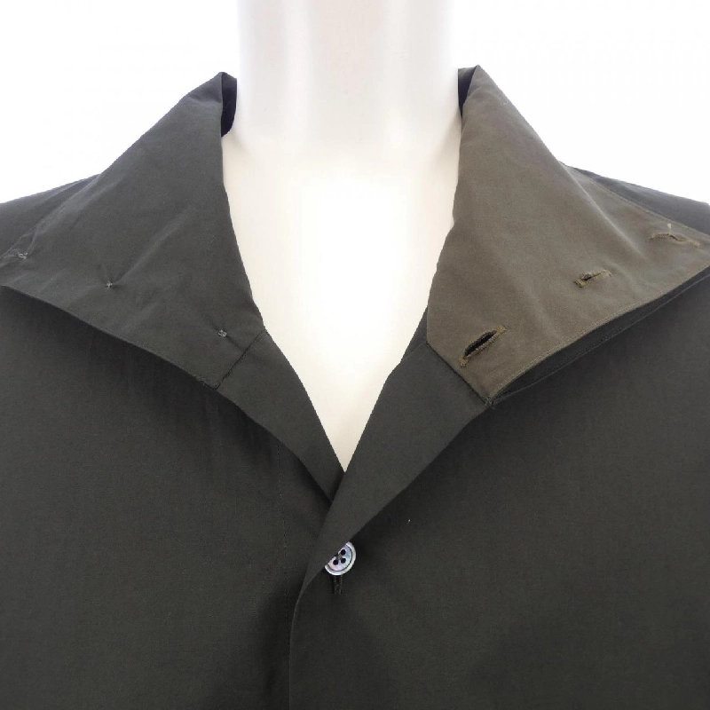 Áo sơ mi cổ cao đôi kiểu boxy HERMES 466400H2 - Hàng hiệu Chính hãng 891543