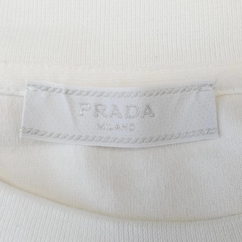 Áo thun kỹ thuật cotton PRADA UJN897 SOOO 14LB - Hàng hiệu Chính hãng 898810