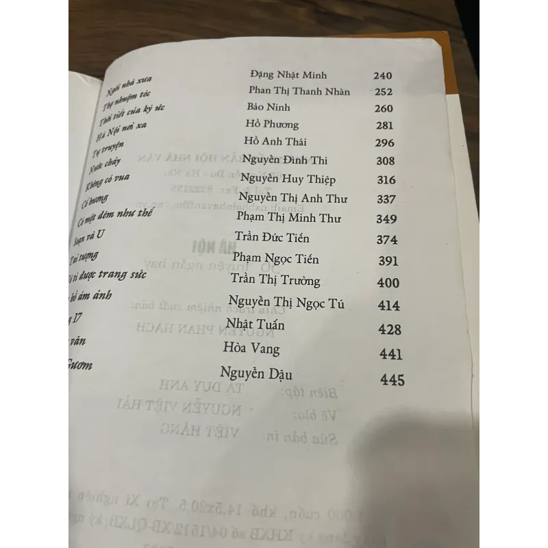 36 TRUYỆN NGẮN HAY - HÀ NỘI- NGUYỄN HUY THIỆP- TẠ DUY ANHNGUYỄN KHẢI, 576012