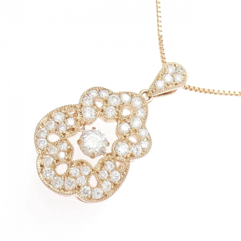 K18PG Dây chuyền kim cương 0.30CT - Hàng hiệu Chính hãng 857989